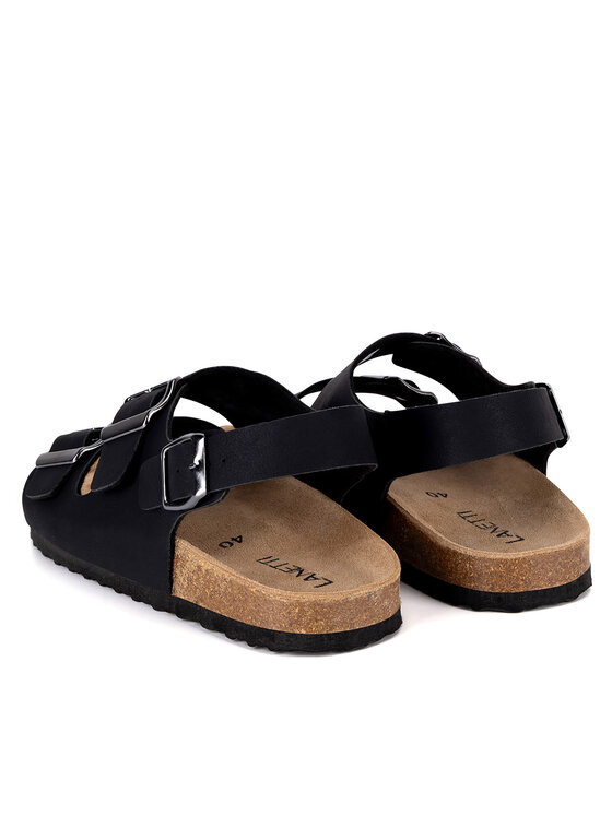 Lanetti Sandále Lanetti 7410990012 Čierna