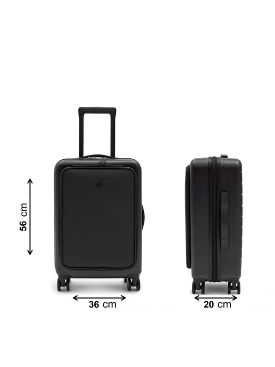 Emporio Armani Салонна валіза Emporio Armani Y4Q367 Y138E 81072 Чорний
