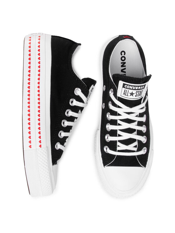 Converse Кеди Converse Ctas Lift Ox 567158C Чорний