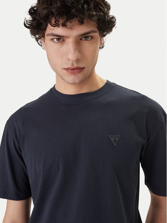 Guess Guess Футболка F6GI11 K8HM4 Cиній Regular Fit
