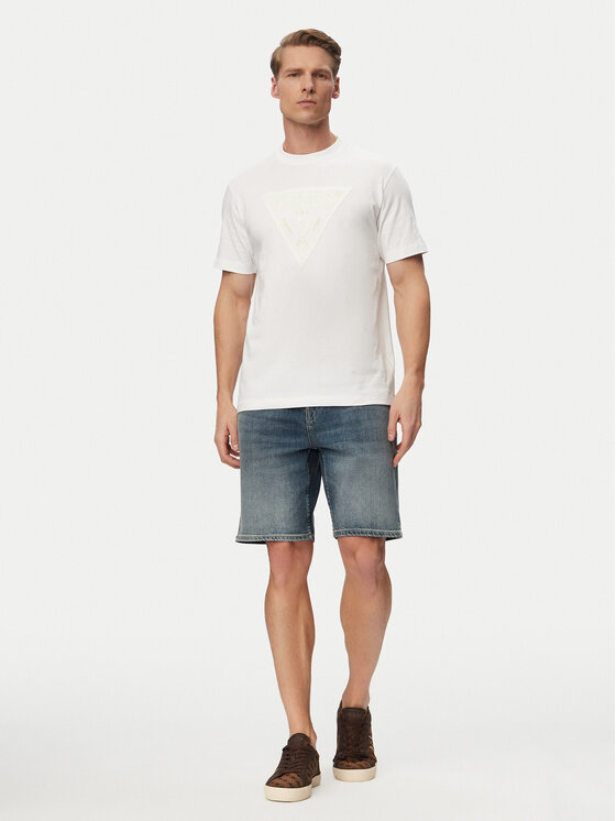 Guess Guess Футболка M6GI15 K3008 Білий Regular Fit