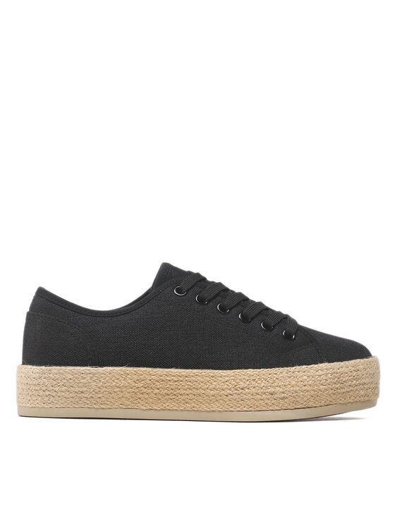 Jenny Fairy Espadrile Jenny Fairy WS080701-05 Negru