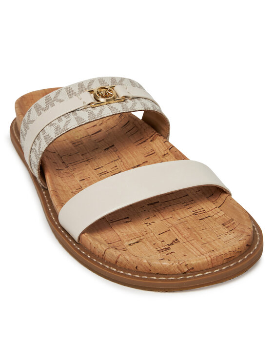 MICHAEL Michael Kors Шльопанці MICHAEL Michael Kors Mandy 40S5MAFS3L Écru