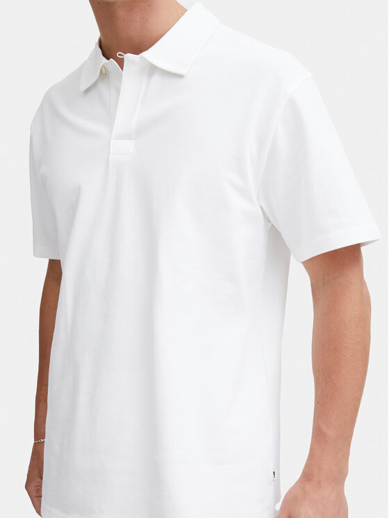 Solid Solid Polo 21108171 Λευκό Regular Fit