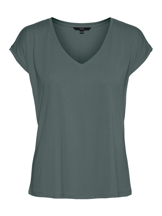 Vero Moda Vero Moda Camiseta Filli 10247666 Verde Relaxed Fit