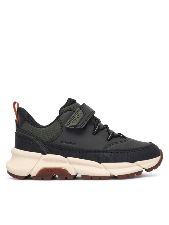 Geox Sneakers Geox J Flexyper Plus Boy B Abx J56LCA 0MEFU C0033 M Verde închis