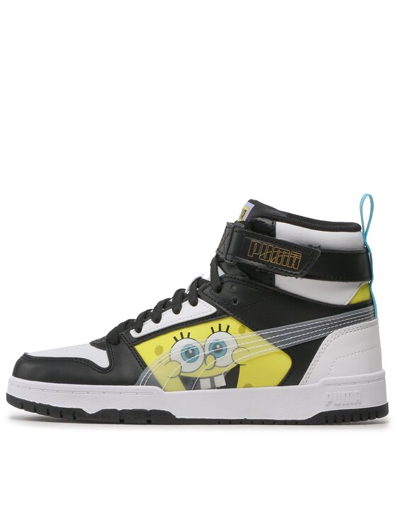 Puma Sneakersy Puma RBD Game Spongebob Jr 390864 01 Czarny