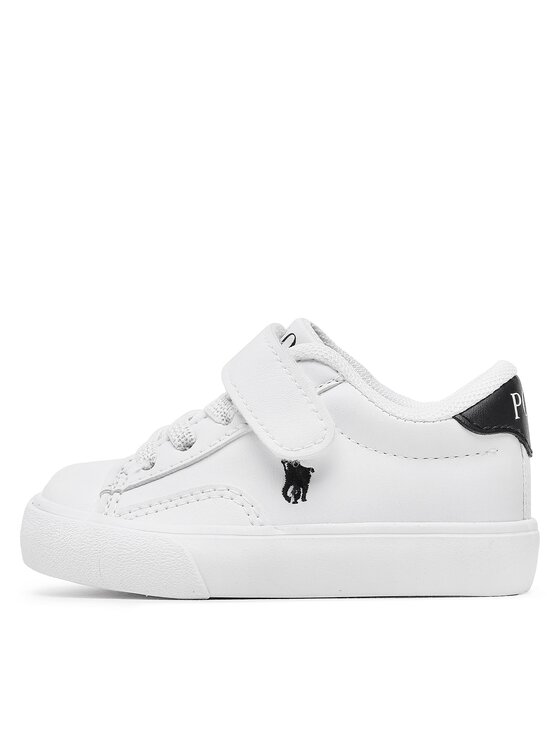 Polo Ralph Lauren Sneakersy Polo Ralph Lauren Theron V Ps RF104104 Biela