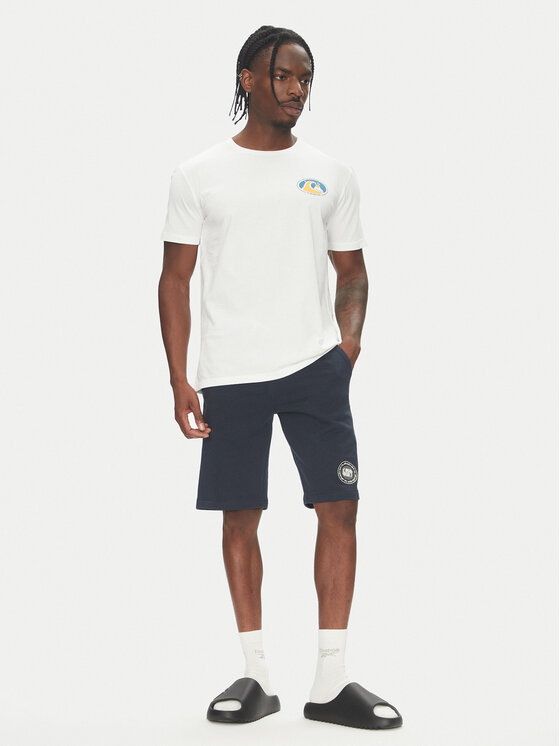 Quiksilver Quiksilver Футболка Ev Flower Chaos Ss EQYZT08050 Білий Regular Fit