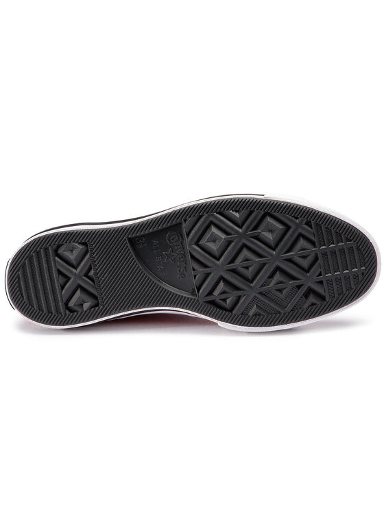 Converse Tenis superge Converse One Star Ox 163246C Rdeča