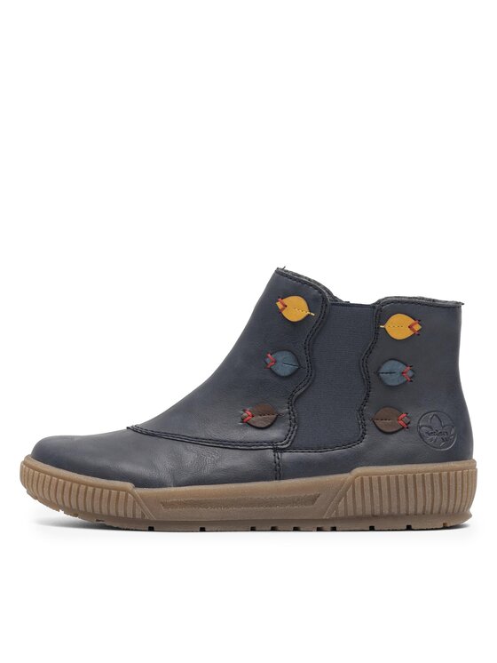 Rieker Botines Rieker N0751-14 Azul marino