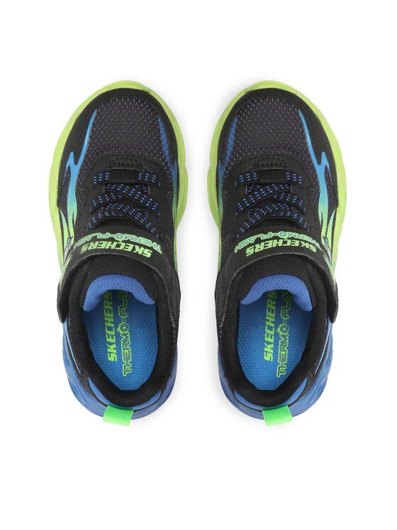 Skechers Sneakers Skechers Heat-Flux 400103L/BBLM Nero