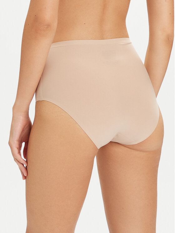Chantelle Chantelle Klasične spodnje hlačke z visokim pasom Soft Stretch C26470 Bež