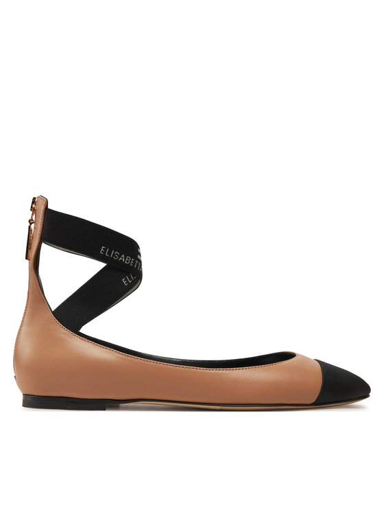 Elisabetta Franchi Baleriny Elisabetta Franchi SA-59C-46E2-V500 Beżowy