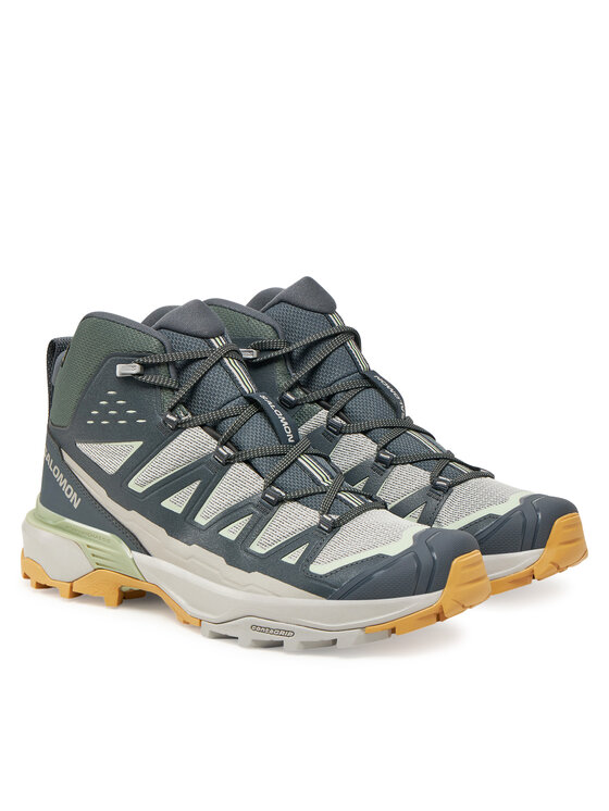 Salomon Трекінгові черевики Salomon X Ultra 360 Edge Mid Gore-Tex L47816000 Сірий