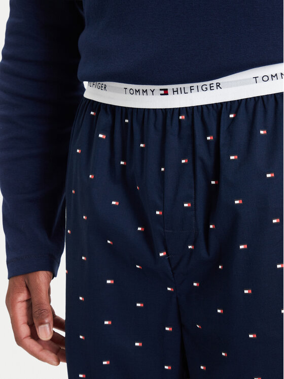 Tommy Hilfiger Tommy Hilfiger Pijama UM0UM03999 Azul marino Regular Fit
