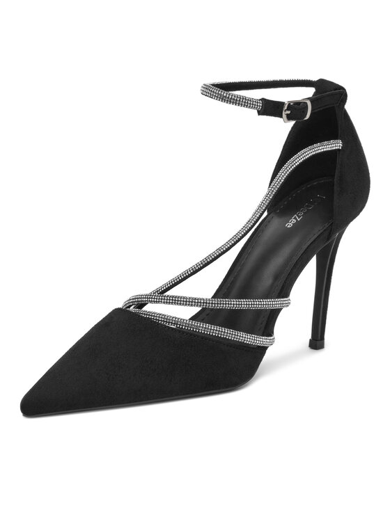 DeeZee Pantofi cu toc subțire DeeZee AJ-1932 Negru