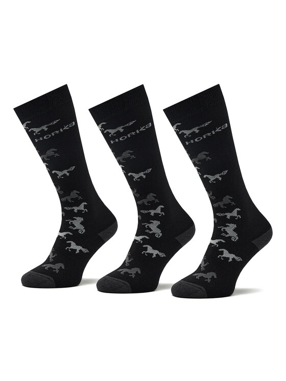 Horka Довгі шкарпетки Horka Riding Socks 145450-0000-0203 Чорний