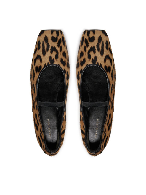Tory Burch Балетки Tory Burch Runway Ballet 165476 Коричневий
