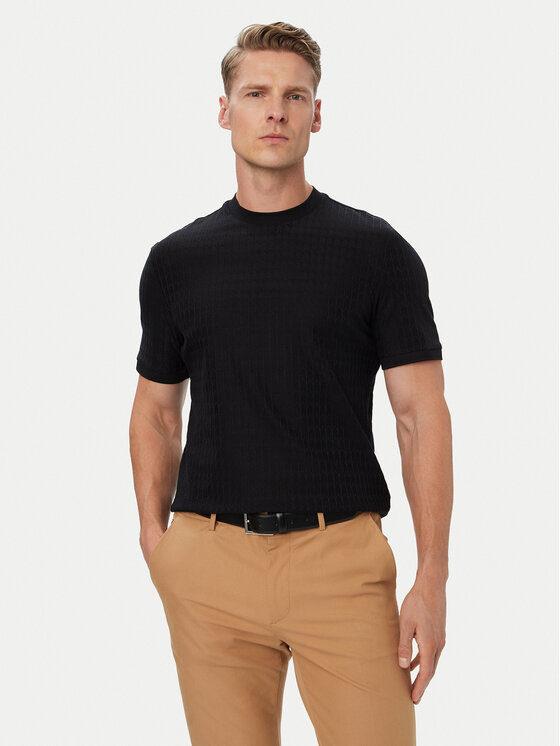 BOSS BOSS Camiseta H-Thompson 321 50567970 Negro Regular Fit