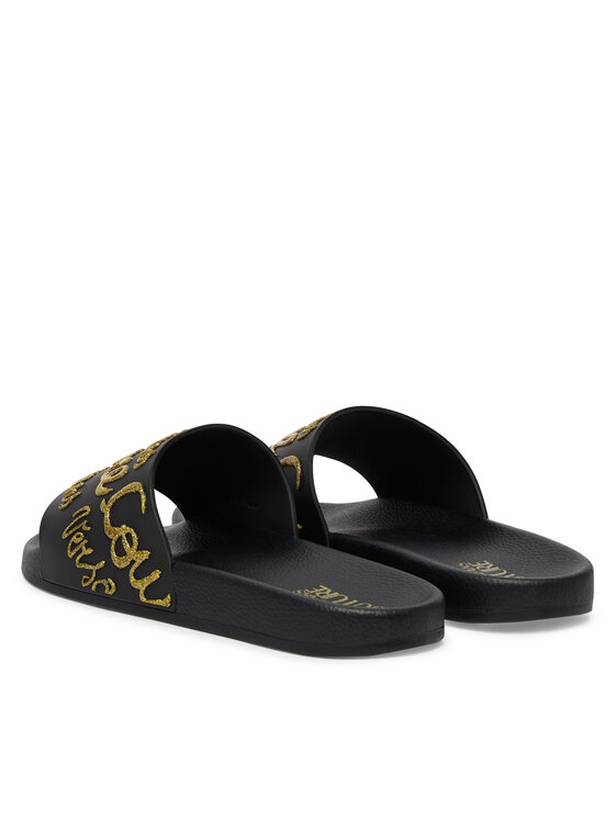 Versace Jeans Couture Шльопанці Versace Jeans Couture 80VA3SQ1 ZSS79 899 Чорний