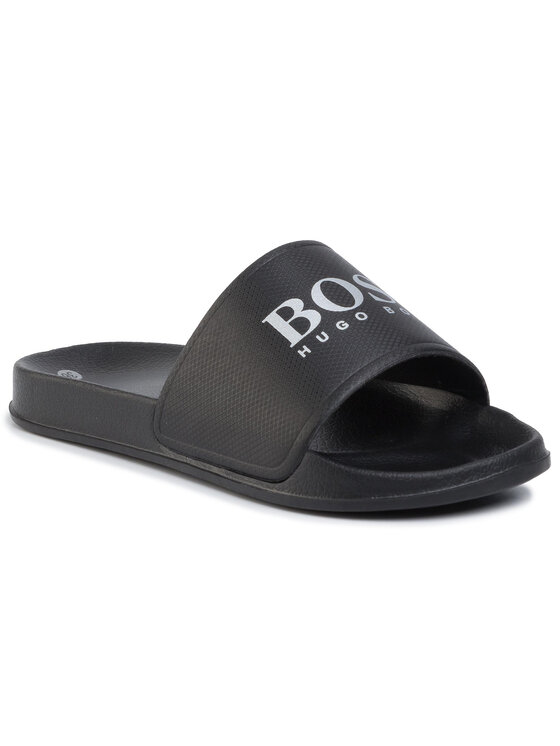 BOSS Ciabatte Boss Slides With Contrast J29F73/M90 D Nero