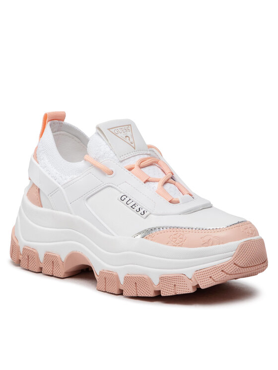 Guess Snīkeri Guess Braydin FL8BYD SMF12 Balts