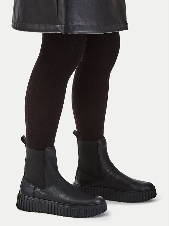 Clarks Челсі Clarks Torhill Maple 26173858 Чорний
