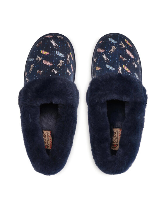 Skechers Пантофи Skechers BOBS Movie Night 113486/NVMT Тъмносин