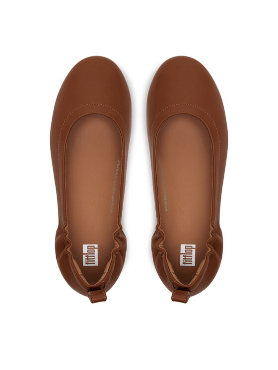 FitFlop Балетки FitFlop Q74 592 Коричневий