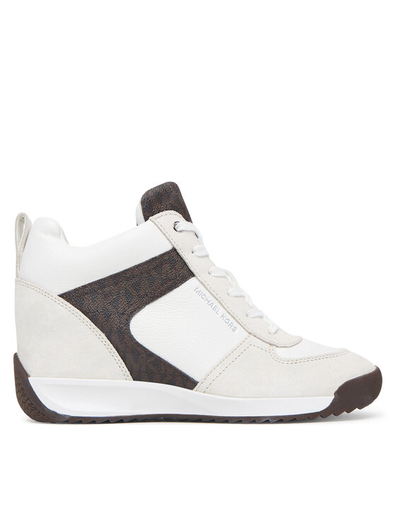 MICHAEL Michael Kors Sneakers MICHAEL Michael Kors Nikko S2 Wedge Trainer 43F6NKFS4S Alb