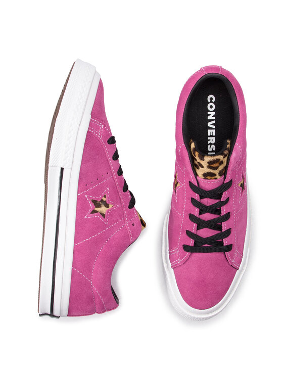 Converse Tenisówki Converse One Star Ox 163243C Różowy