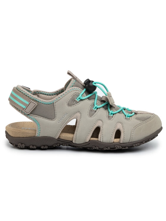 Geox Szandál Geox D Sand. Strel B D0225B 0EK15 C1010 Szürke