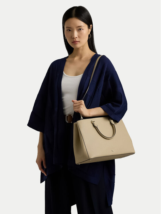 LAUREN RALPH LAUREN Rankinė LAUREN RALPH LAUREN Hanna 431898556023 Smėlio
