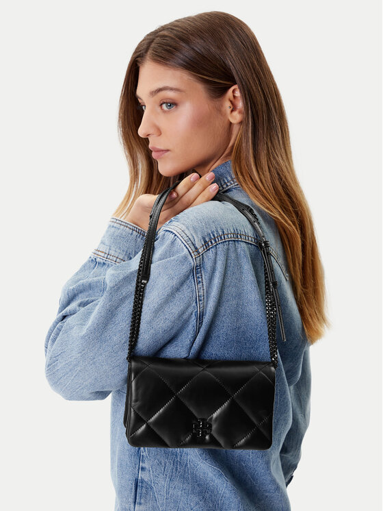 Tory Burch Geantă Tory Burch Kira Diamond 170622 Negru