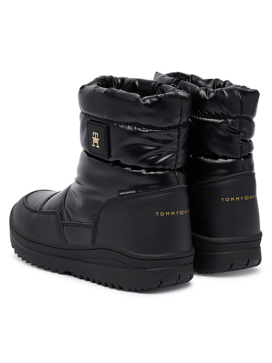 Tommy Hilfiger Cizme de zăpadă Tommy Hilfiger Loki T3AD-35206-1474 S Negru