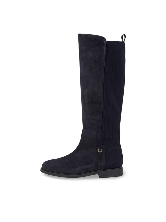 Tommy Hilfiger Jojikų batai Tommy Hilfiger Tommy Essentials Longboot FW0FW07476 Mėlyna