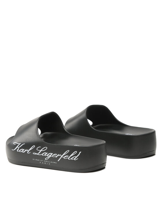 KARL LAGERFELD Šlepetės KARL LAGERFELD KL86000 Juoda