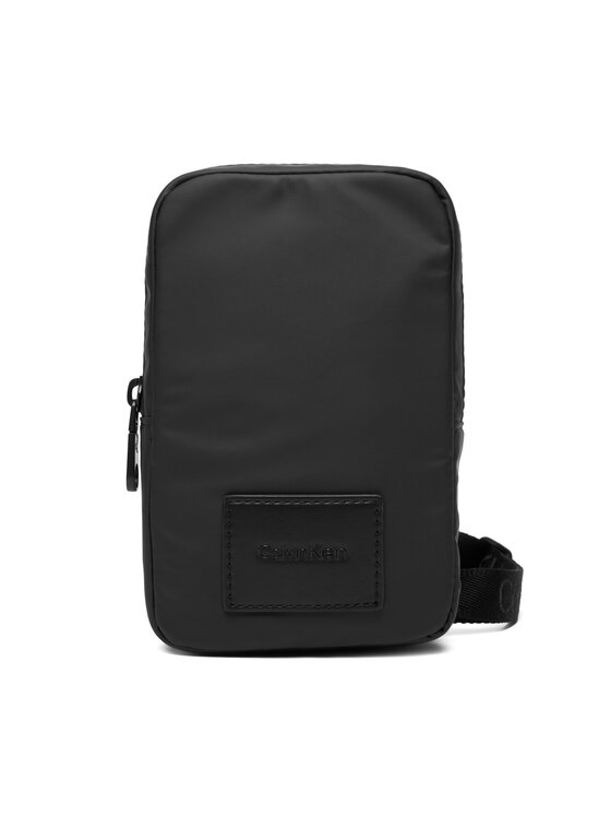 Calvin Klein Ľadvinka Calvin Klein Puffer Utility Phone Crossbody LV04D1115G Čierna