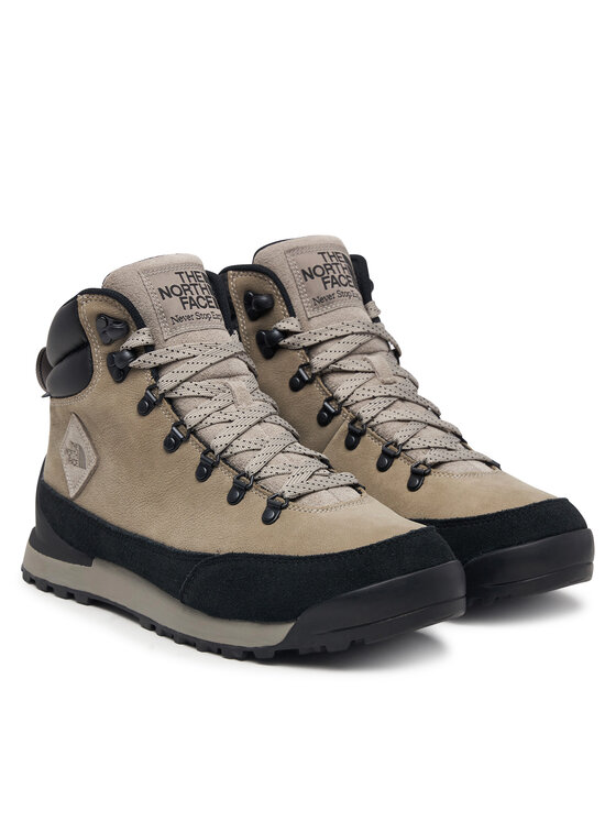 The North Face Trekingová obuv The North Face Back-To-Berkeley Iv Leather Wp Stone NF0A817QBI41 Béžová