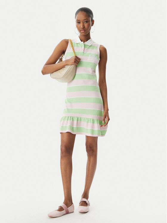 Juicy Couture Juicy Couture Vestito estivo Juicy Peplum JCGED126016 Verde Regular Fit