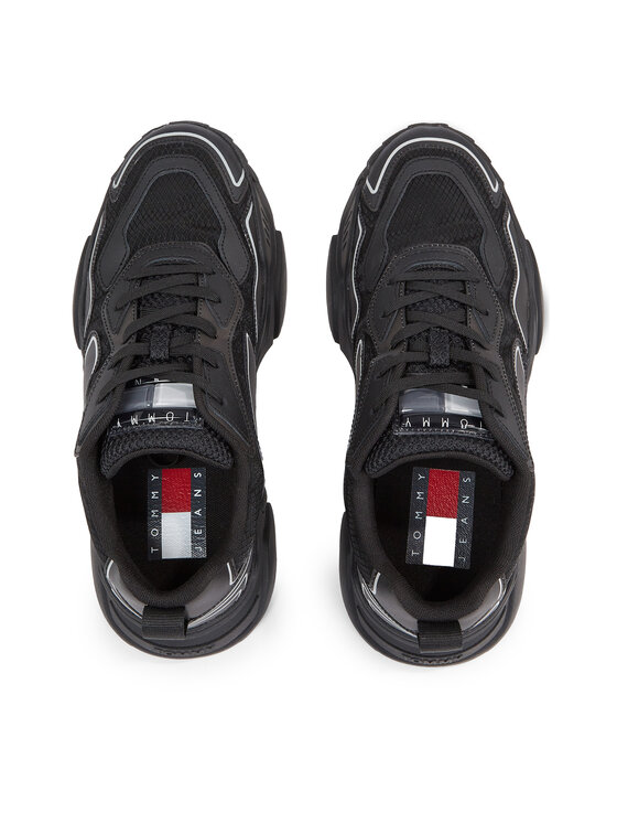 Сникърси Tommy Jeans Runner Translucent EM0EM01293 Черен | Obuvki.bg