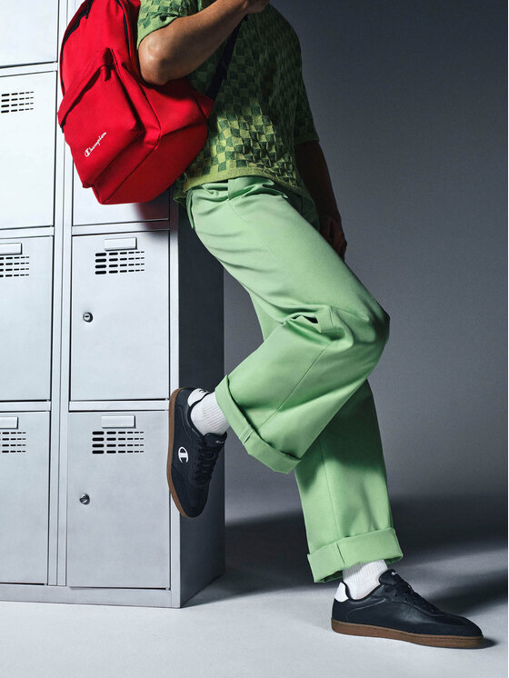 Champion Sneakersy Champion PRESTIGE MIX MATERIAL S22330-KK001 Čierna