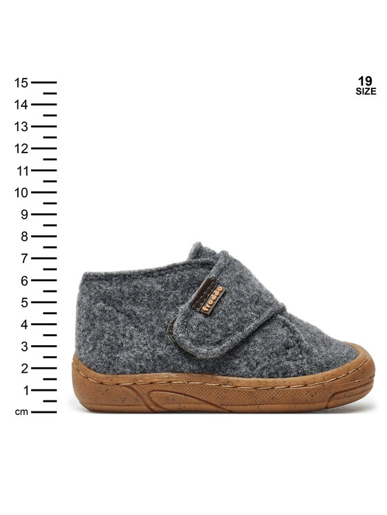 Froddo Bačkory Froddo Minni Wooly G1700343-7 M Šedá
