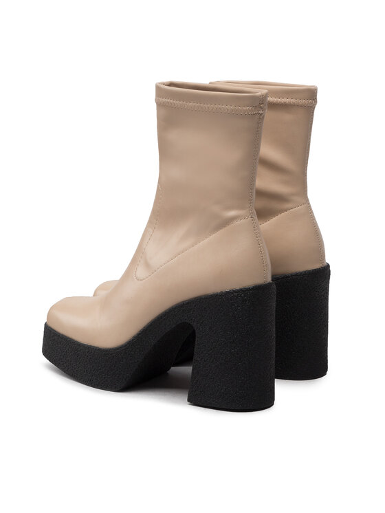 DeeZee Botine DeeZee ZAL96063T-3 Bej