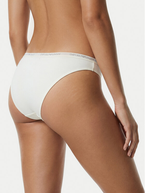 Emporio Armani Underwear Emporio Armani Underwear Conjunto de bragas brasileñas EW000406 AF19024 M0082 Blanco