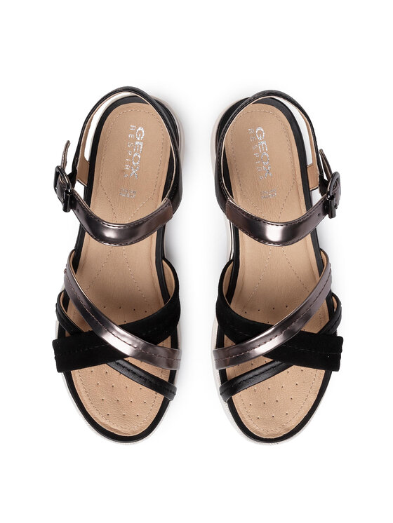Geox Sandále Geox D S.Hiver A D02GZA 0BN85 C9247 Čierna