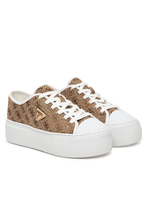 Guess Кеди Guess FLJJZ4 FAL12 Бежевий