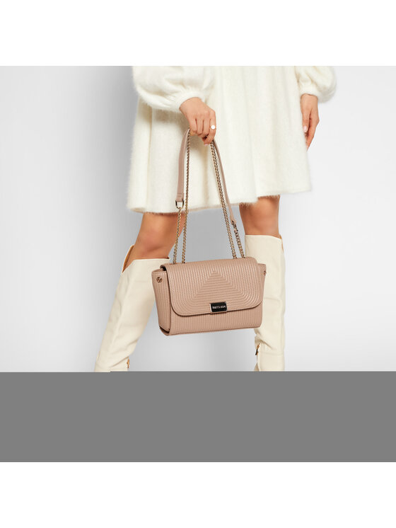 Trussardi Сумка Trussardi Frida Shoulder Bag 75B01036 Бежевий