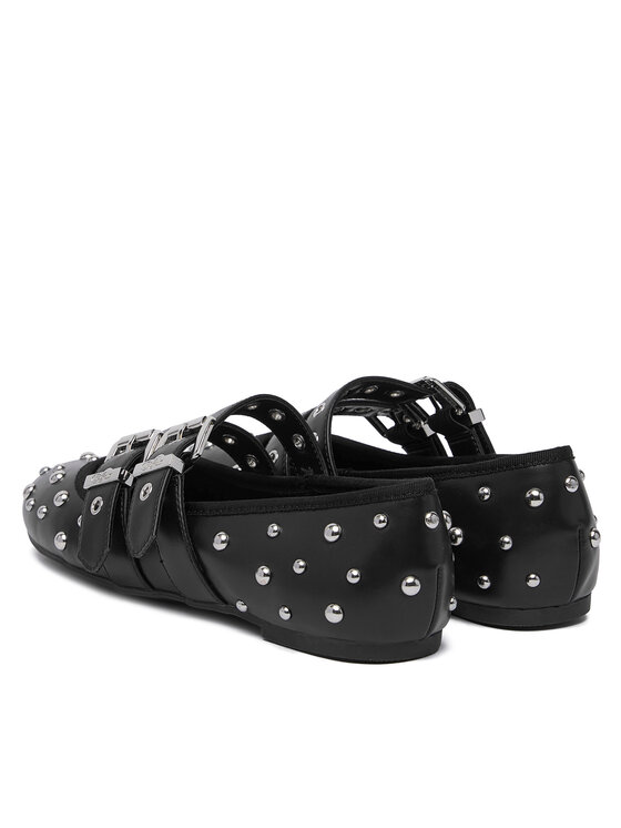 Buffalo Балетки Buffalo Daphne Stud 1620059 Чорний